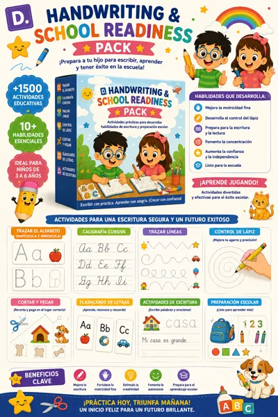 Handwriting & School Readiness Pack