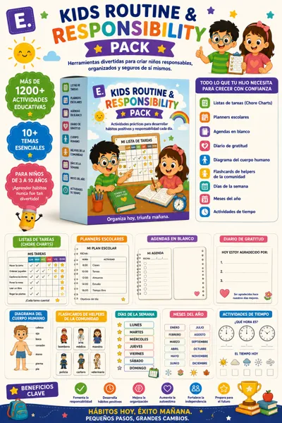 Kids Routine & Responsibility Pack